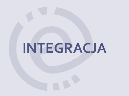 prostokąt z napisem: integracja