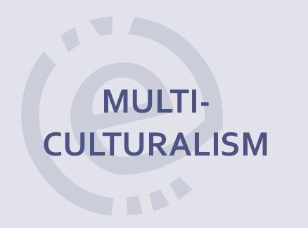 prostokąt z napisem: multiculturalism